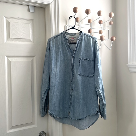 Levi's Other - Levi's - Vintage Casual Button Down Shirt Chambray Jean - Blue - Large